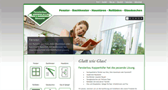 Desktop Screenshot of fensterbau-koppenhoefer.de